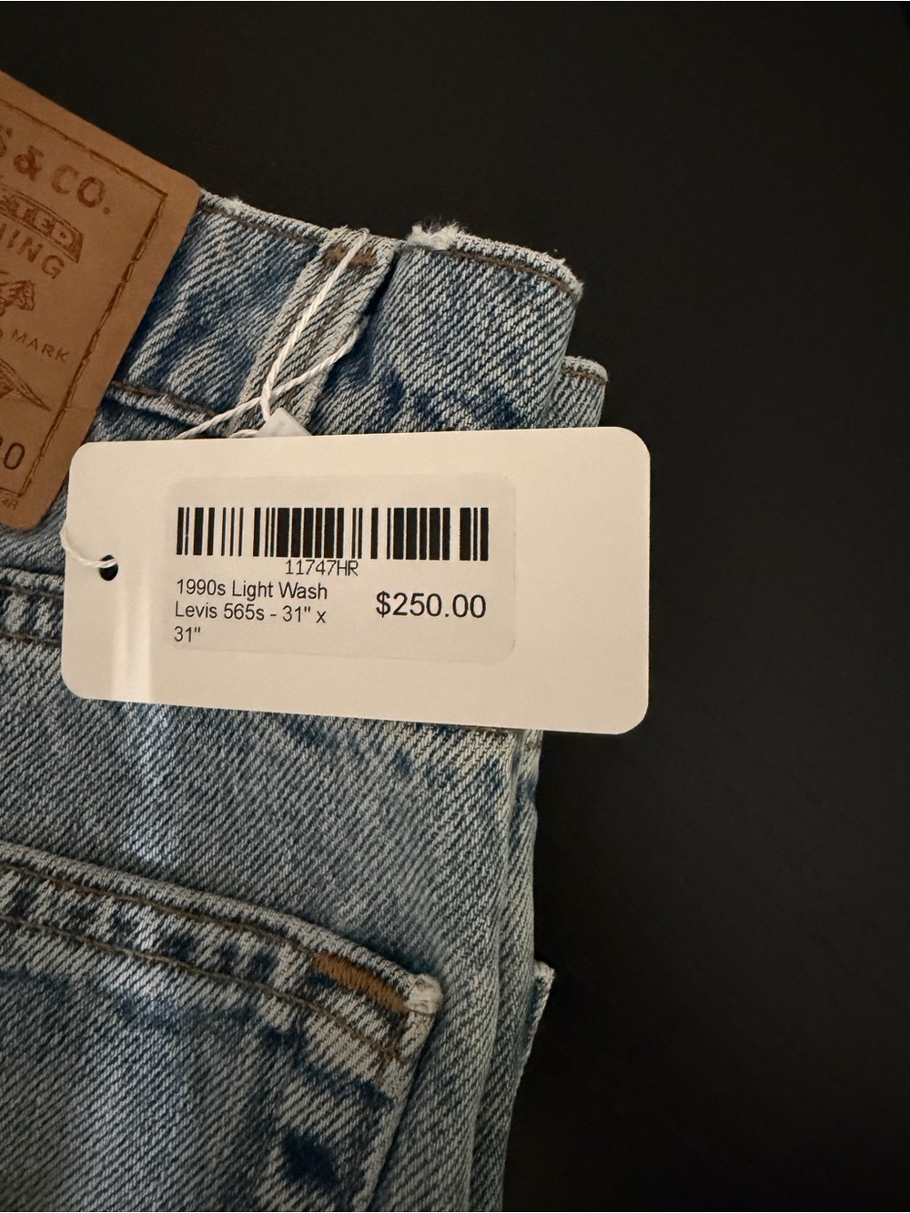 Levi’s 565 Light Wash Men’s Jeans